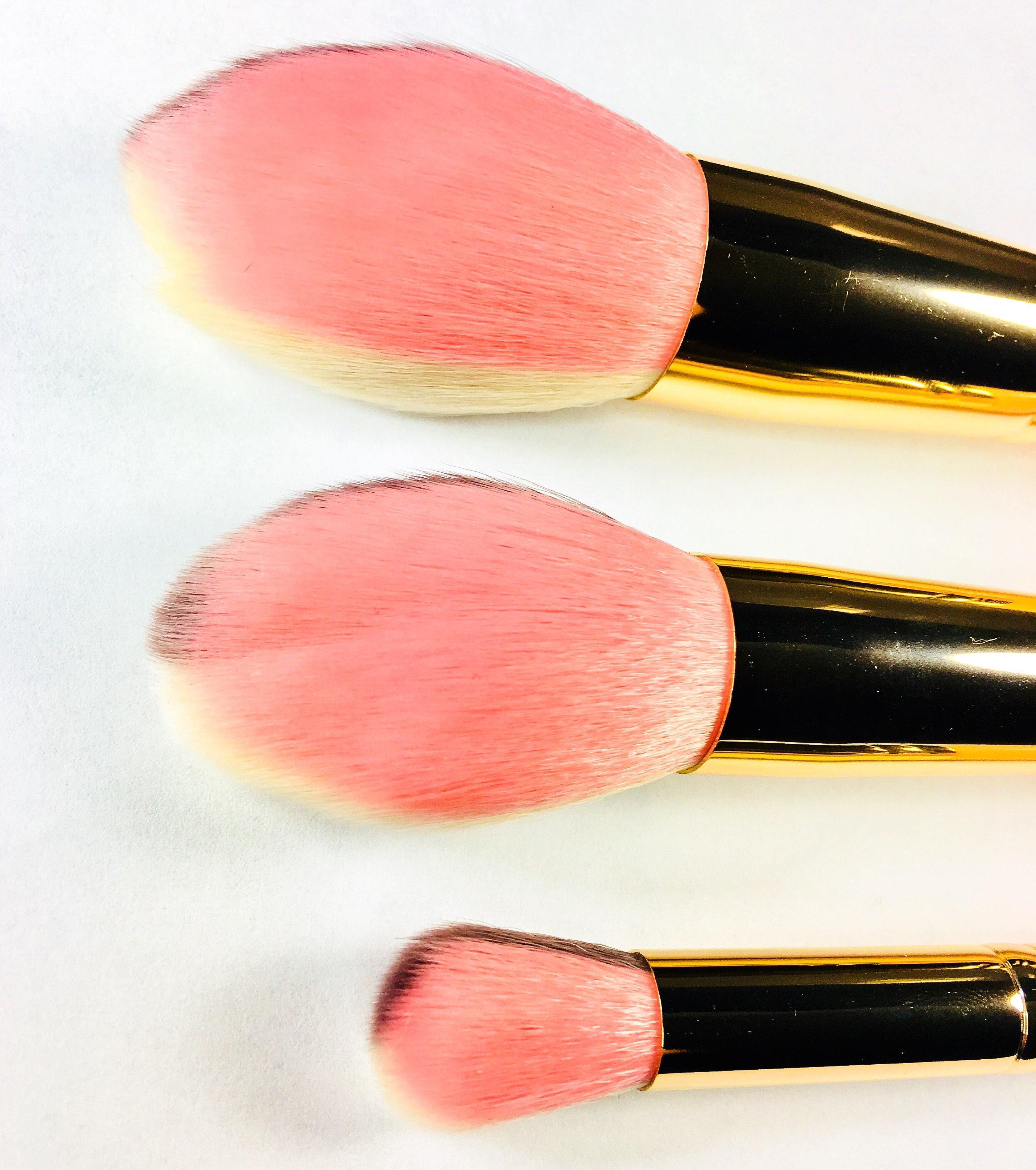 Juvia's Place 3pcs Multi Coloured Brush Set, Makeup Brushes, London Loves Beauty